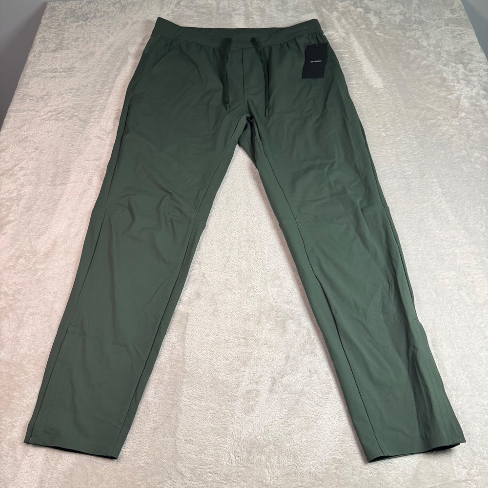 NWT Ten Thousand Mens Interval Pant Green Large Athletic Training Pants